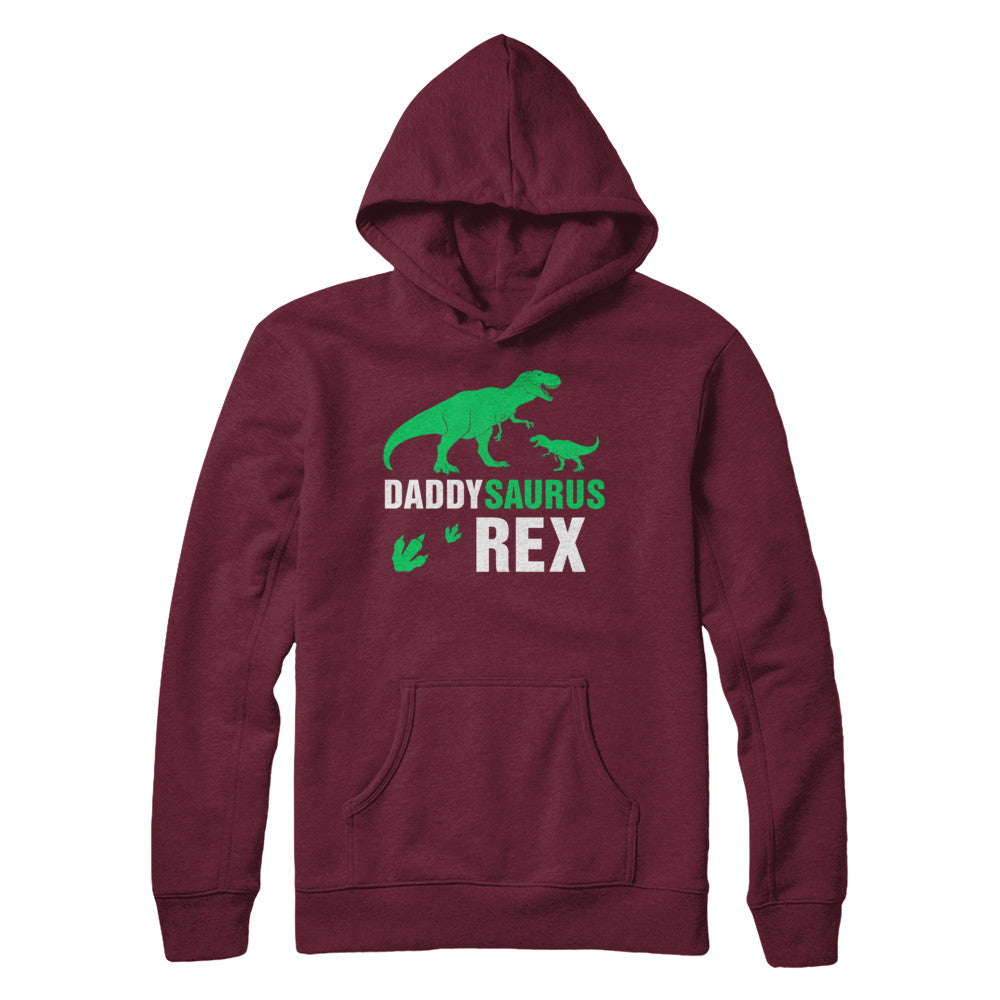 Funny Fathers Day Gift Daddysaurus Dinosaur Rex T-Shirt & Hoodie | Teecentury.com