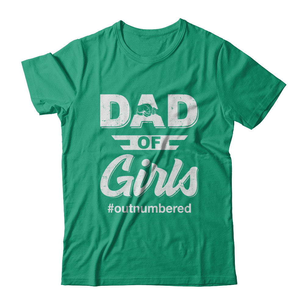 Outnumbered dad hot sale shirt