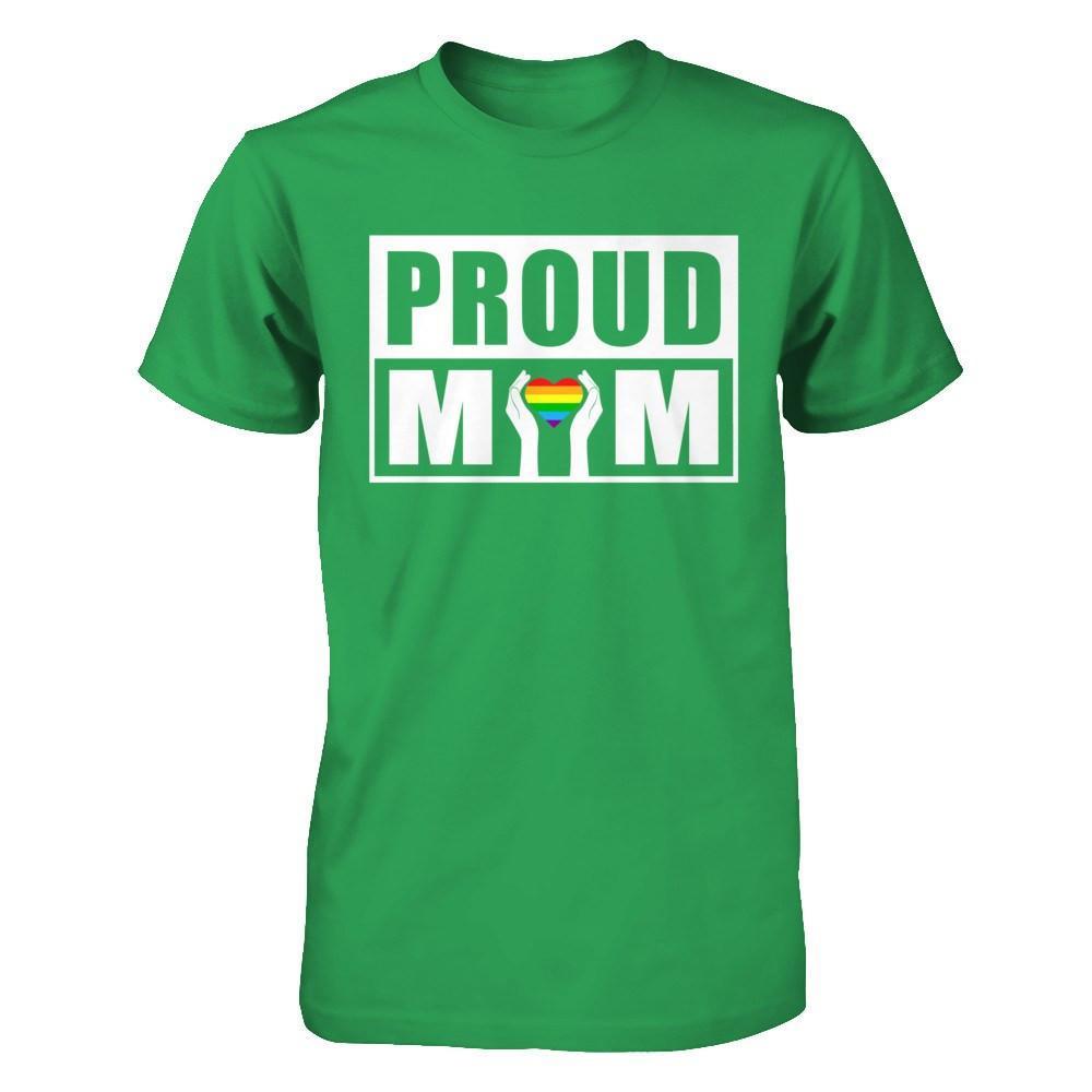 Proud Mom Lgbt Gay Lesbian Pride T-Shirt & Hoodie | Teecentury.com
