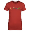 Xmas Cool Santa Sleigh Dinosaur Christmas Gift T-Shirt & Sweatshirt | Teecentury.com