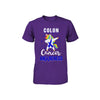 Inspirational Colon Cancer Awareness Unicorn Support Youth Youth Shirt | Teecentury.com