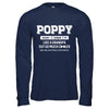 Poppy Like A Grandpa Only Cooler Fathers Day Gift T-Shirt & Hoodie | Teecentury.com