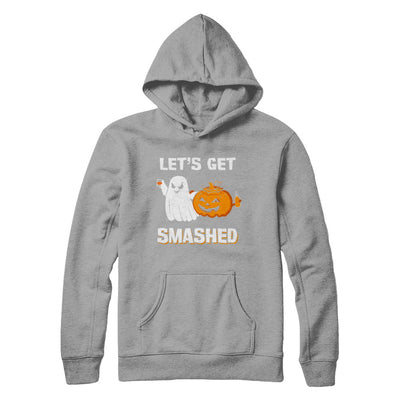 Let's Get Smashed Drinking Pumpkin Halloween T-Shirt & Hoodie | Teecentury.com