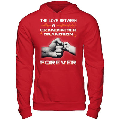 The Love Between A Grandfather And Grandson Is Forever T-Shirt & Hoodie | Teecentury.com