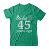 45Th Wedding Anniversary Married Couples 1977 Husband Wife T-Shirt & Hoodie | Teecentury.com