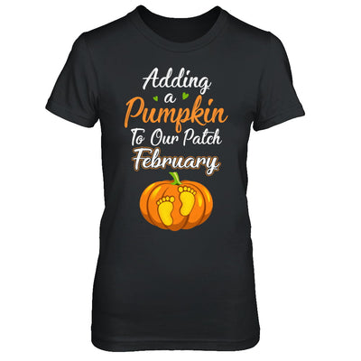 Halloween Pumpkin Pregnancy Mom Due Date In February 2022 T-Shirt & Hoodie | Teecentury.com