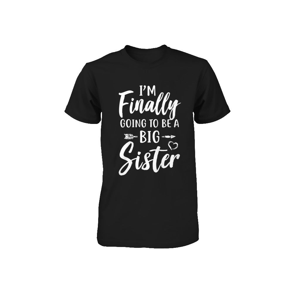 Cute I Am Finally Going To Be A Big Sister Youth Youth Shirt | Teecentury.com
