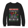 LGBT Merry Christmas From Gay Family Ugly Christmas Sweater T-Shirt & Sweatshirt | Teecentury.com