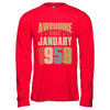Vintage Retro Awesome Since January 1958 64th Birthday T-Shirt & Hoodie | Teecentury.com