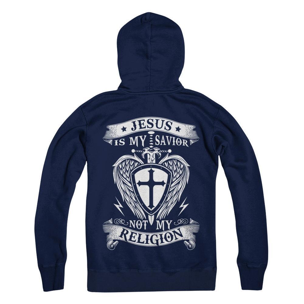 Knight Templar Jesus Is My Savior Not My Religion T-Shirt & Hoodie | Teecentury.com
