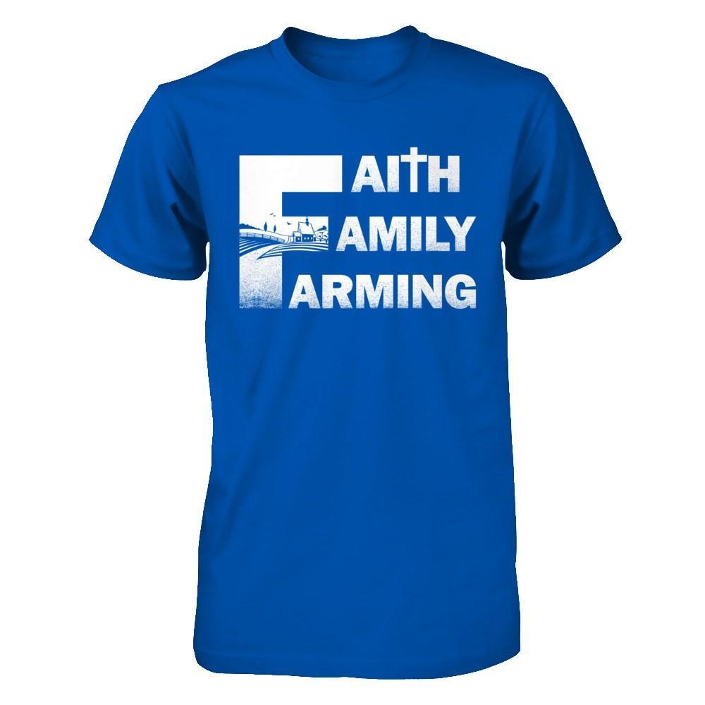 Faith Family Farming Farmer T-Shirt & Hoodie | Teecentury.com