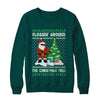 Flossin' Around The Christmas Tree Flossing Ugly Sweater T-Shirt & Sweatshirt | Teecentury.com