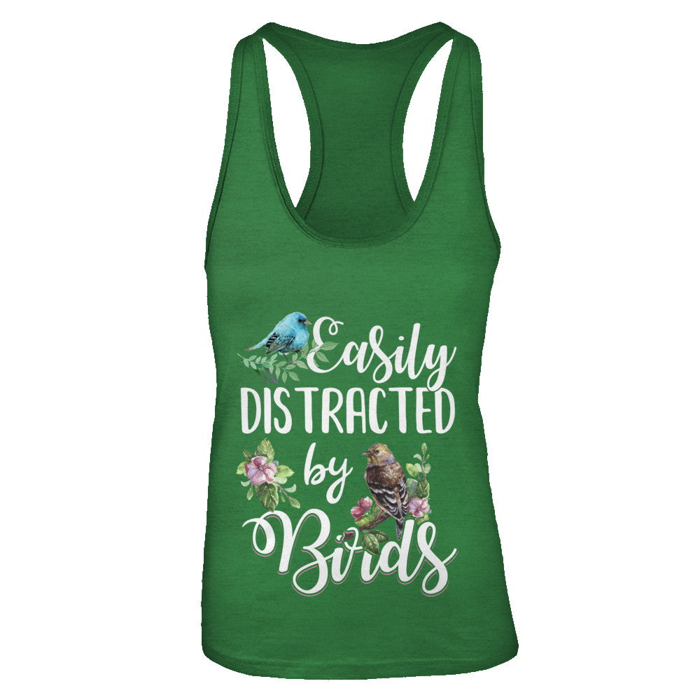 Easily Distracted By Birds T-Shirt & Tank Top | Teecentury.com