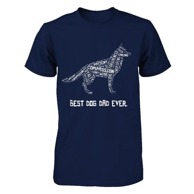 Best Dog Dad Ever German Shepherd Lovers T-Shirt & Hoodie | Teecentury.com