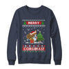 Funny Merry Corgmas Santa Corgi Ugly Christmas Sweater T-Shirt & Sweatshirt | Teecentury.com