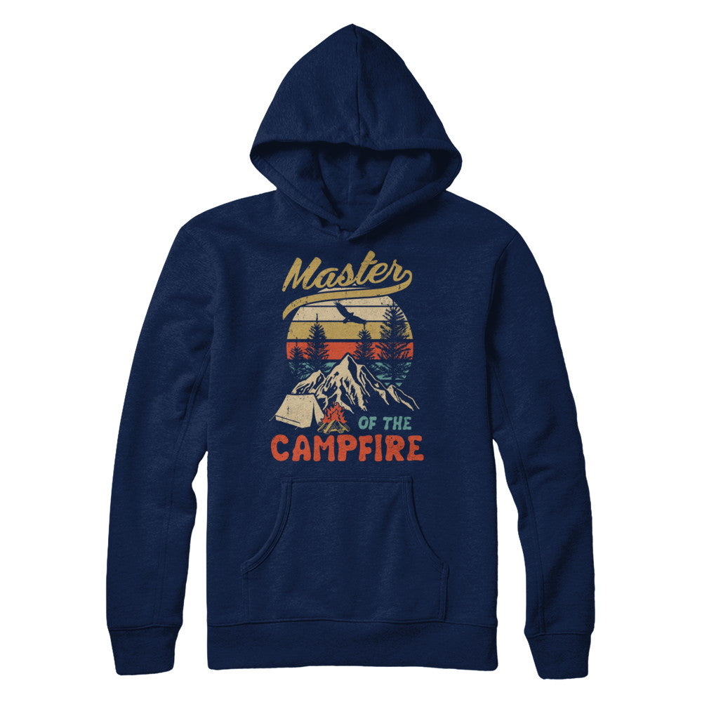 Camping Master Of The Campfire Fathers Mothers Day Gift T-Shirt & Hoodie | Teecentury.com
