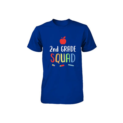 2nd Grade Squad Back To School Teacher Second Grade Youth Youth Shirt | Teecentury.com