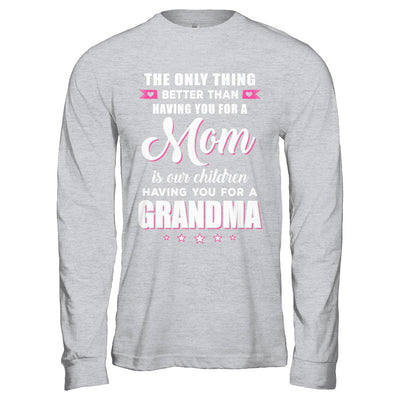 Only The Best Mom Get Promoted To Grandma Mothers Day T-Shirt & Hoodie | Teecentury.com