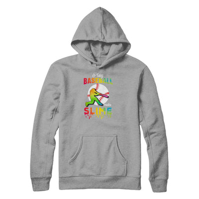 Play Baseball Make Slime Watercolor For Girl Women T-Shirt & Tank Top | Teecentury.com