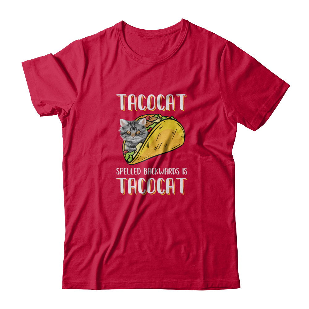 Tacocat Spelled Backwards Is Tacocat Tacos Cat T-Shirt & Tank Top | Teecentury.com