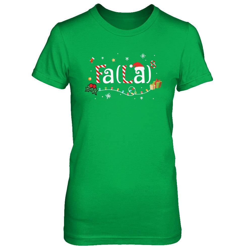 Cute Math Fa La Funny Christmas T-Shirt & Sweatshirt | Teecentury.com
