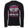 Proud Mother-In-Law Freaking Awesome Son-In-Law T-Shirt & Hoodie | Teecentury.com