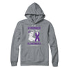 I Am Stronger Than Alzheimer's Awareness Support T-Shirt & Hoodie | Teecentury.com