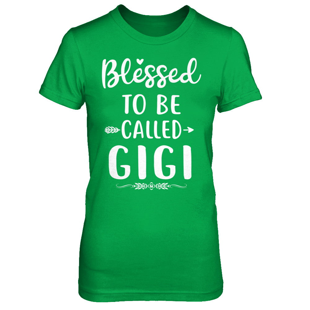 Funny Grandma Blessed To Be Called Gigi T-Shirt & Hoodie | Teecentury.com