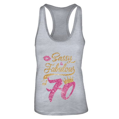 Sassy And Fabulous At 70th 1952 Birthday Gift T-Shirt & Tank Top | Teecentury.com