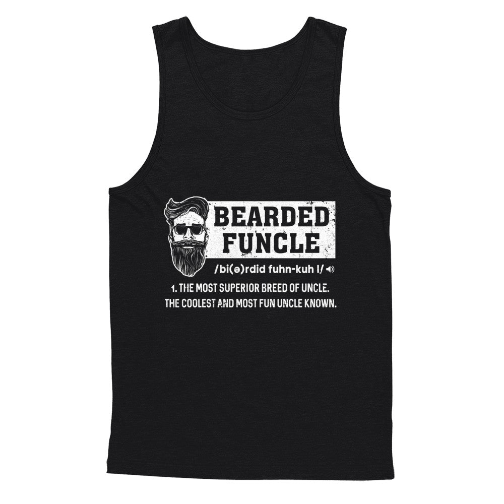 Bearded Funcle Funny Uncle Definition Beard T-Shirt & Hoodie | Teecentury.com
