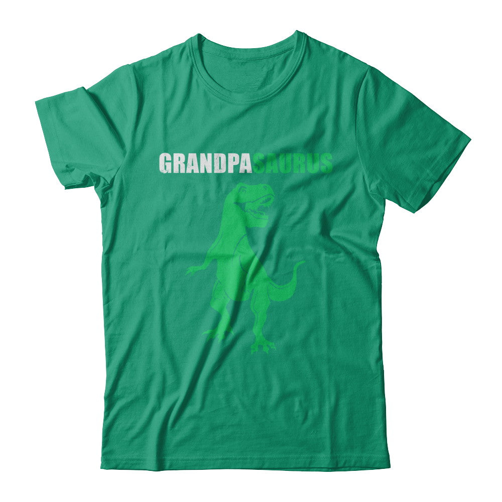 Grandpasarus Funny Dinosaur First Time Grandpa Fathers Day T-Shirt & Hoodie | Teecentury.com