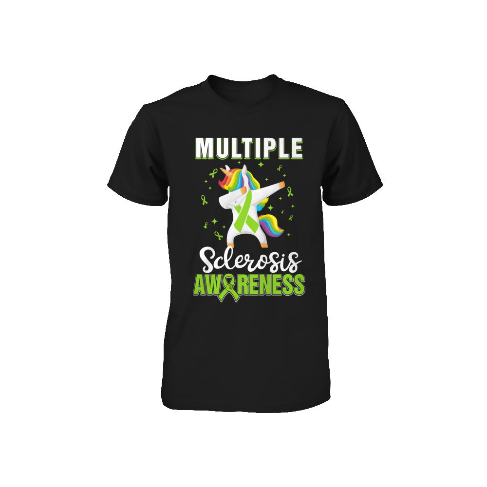 Inspirational Multiple Sclerosis Awareness Unicorn Support Youth Youth Shirt | Teecentury.com
