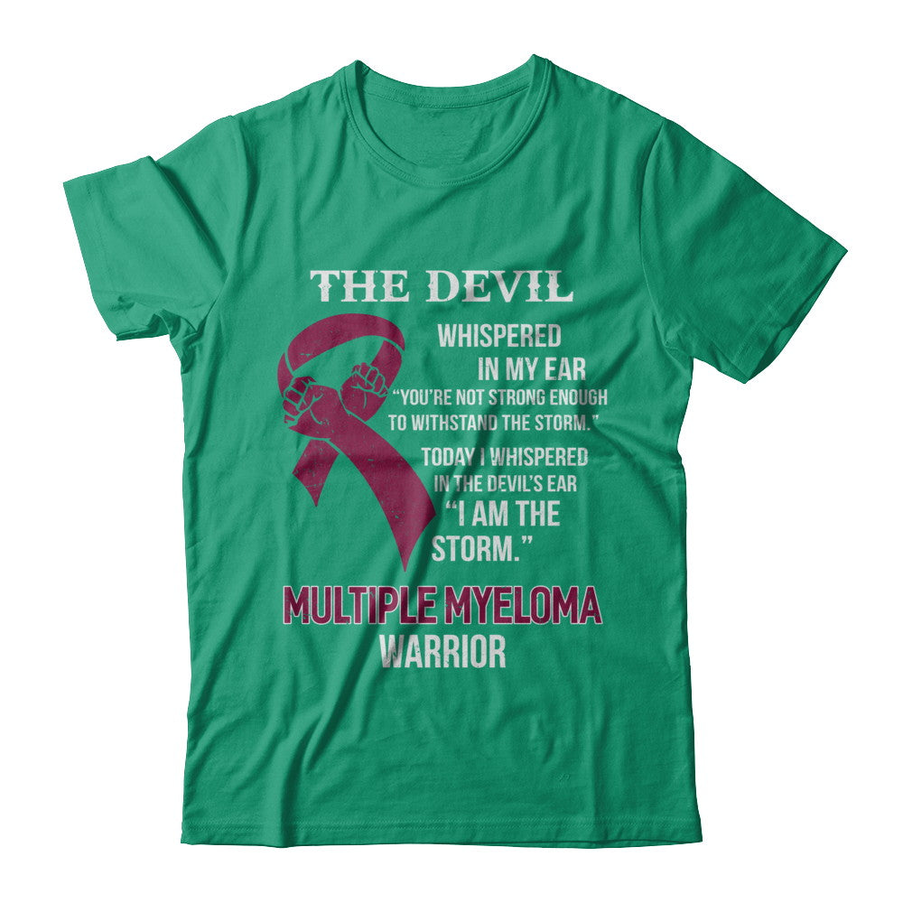 I Am The Storm Support Multiple Myeloma Awareness Warrior Gift T-Shirt & Hoodie | Teecentury.com
