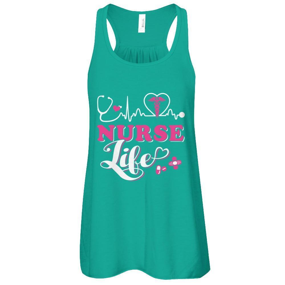Nurse Life Lover T-Shirt & Tank Top | Teecentury.com