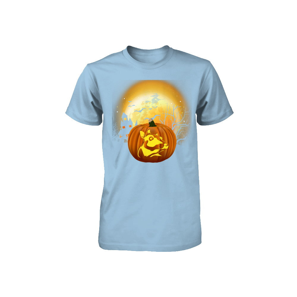 Pumpkin Cow Halloween Human Costume Youth Youth Shirt | Teecentury.com