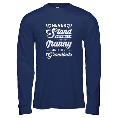 Never Stand Between A Granny And Her Grandkids Mothers Day T-Shirt & Tank Top | Teecentury.com