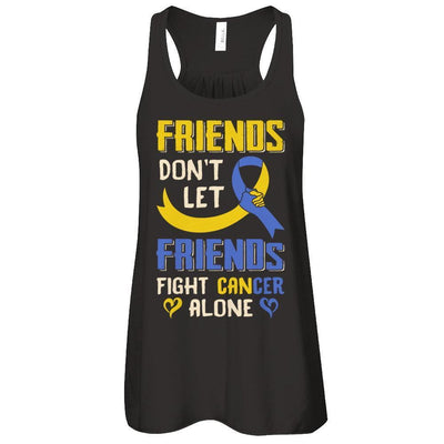 Friends Don't Let Friends Fight Cancer Alone Down Syndrome Awareness T-Shirt & Tank Top | Teecentury.com