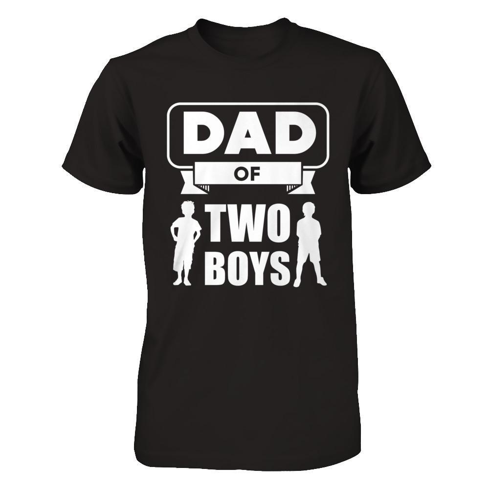 Dad Of Two Boys T-Shirt & Hoodie | Teecentury.com