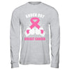 Boxing Knock Out Breast Cancer Awareness Support T-Shirt & Hoodie | Teecentury.com