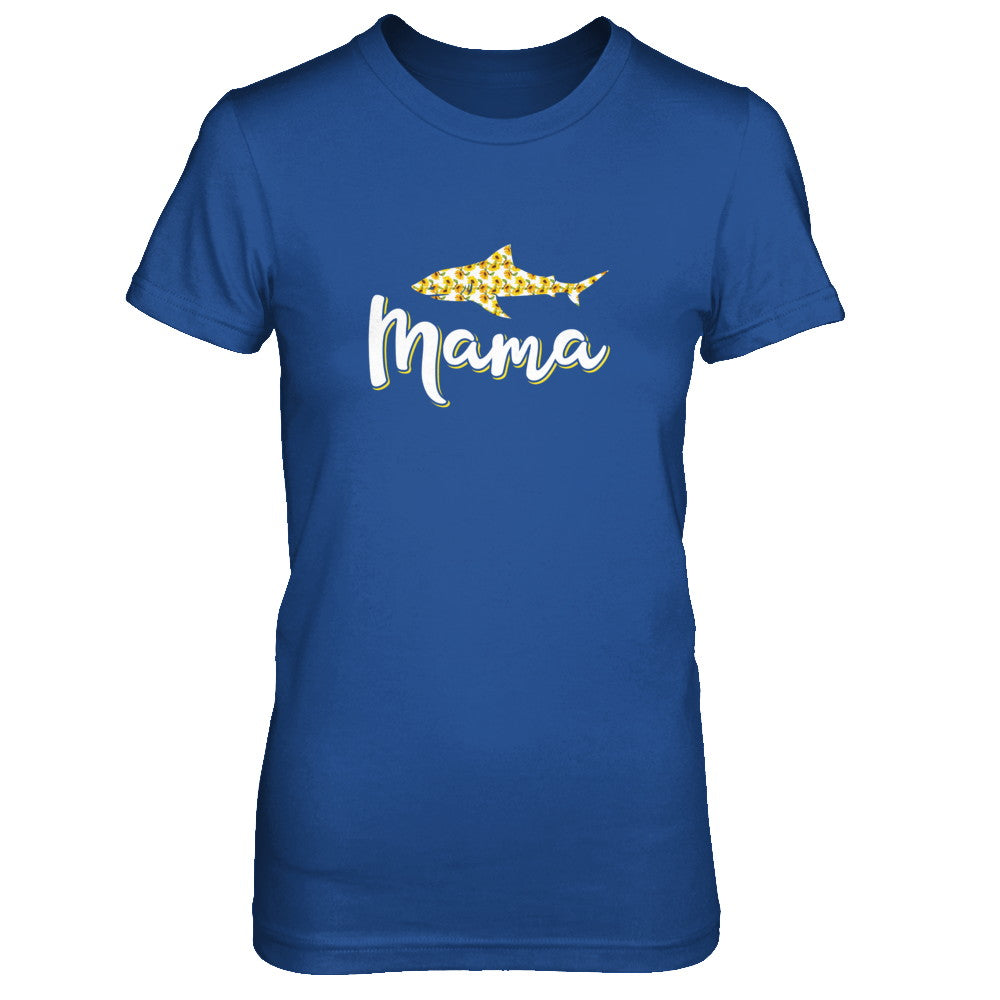 Sunflower Mama Shark Flowers Mothers Day Gift T-Shirt & Tank Top | Teecentury.com