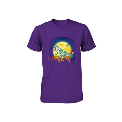 Halloween Pumpkin Dinosaur Gift For Kids Boys Girls Youth Youth Shirt | Teecentury.com