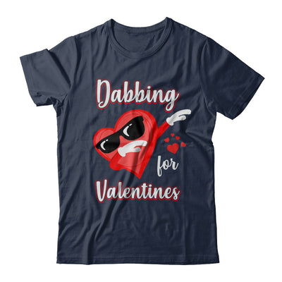 Dabbing For Valentines Day Cute Funny Heart Love T-Shirt & Hoodie | Teecentury.com