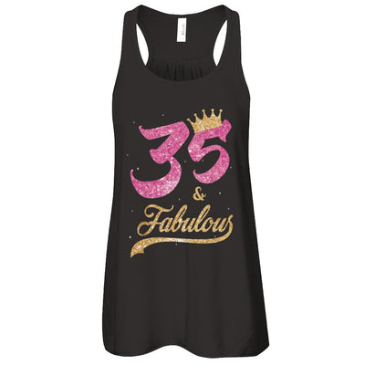 35 And Fabulous 1987 35th Birthday Gift T-Shirt & Tank Top | Teecentury.com