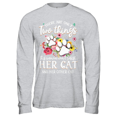 This Woman Can't Resist Her Cat And Her Other Cat T-Shirt & Hoodie | Teecentury.com