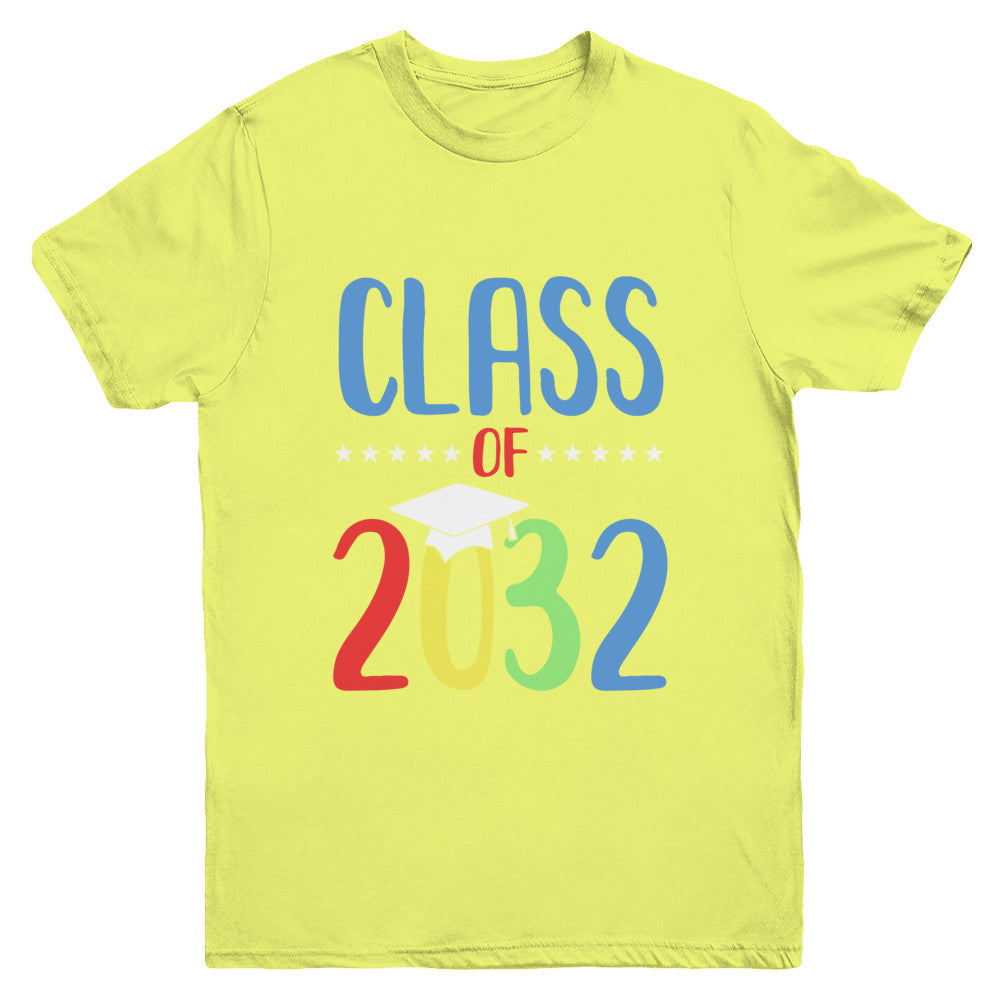 Grow With Me First Day Of School Class Of 2032 Youth Youth Shirt | Teecentury.com