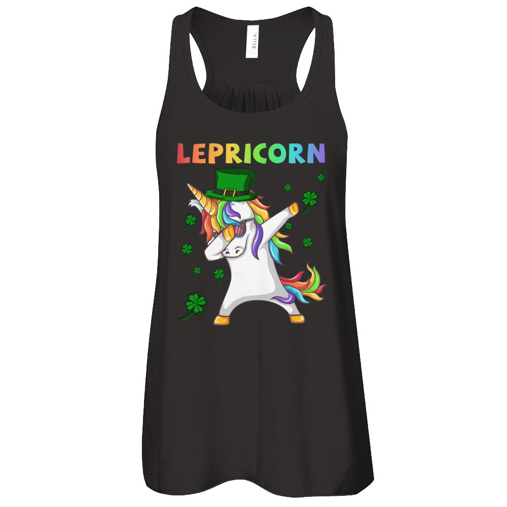 Dabbing Lepricorn Unicorn St Patricks Day Gift T-Shirt & Tank Top | Teecentury.com
