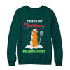 This Is My Christmas Pajama Xmas Snowman Lacrosse T-Shirt & Sweatshirt | Teecentury.com