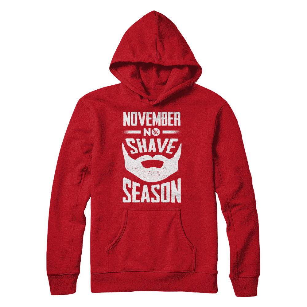 November No Shave Season Vintage Beard T-Shirt & Hoodie | Teecentury.com