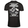 I Asked God For A Best Friend He Sent Me My Granddaughters T-Shirt & Hoodie | Teecentury.com