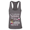 A Woman Can't Survive On Wine Alone Boxer Dog T-Shirt & Tank Top | Teecentury.com